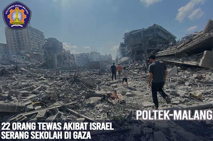 22 Orang Tewas Akibat Israel Serang Sekolah di Gaza