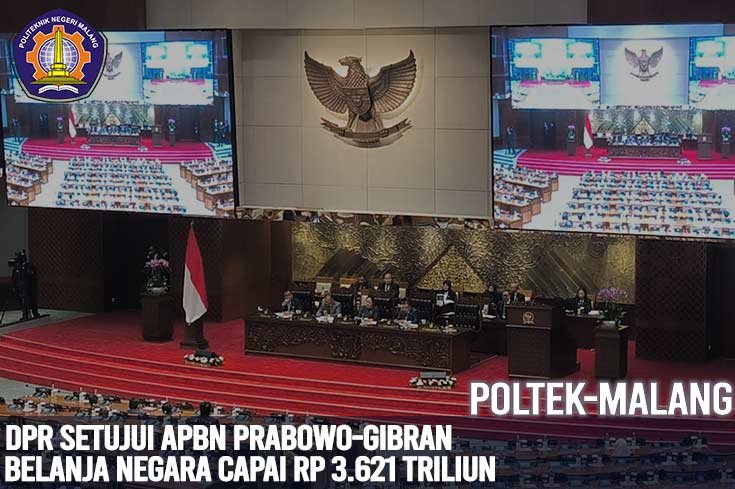 DPR Setujui APBN Prabowo-Gibran: Belanja Negara Capai Rp 3.621 Triliun