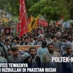 Demo Protes Tewasnya Pemimpin Hizbullah di Pakistan Ricuh