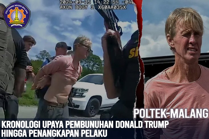 Kronologi Upaya Pembunuhan Donald Trump hingga Penangkapan Pelaku