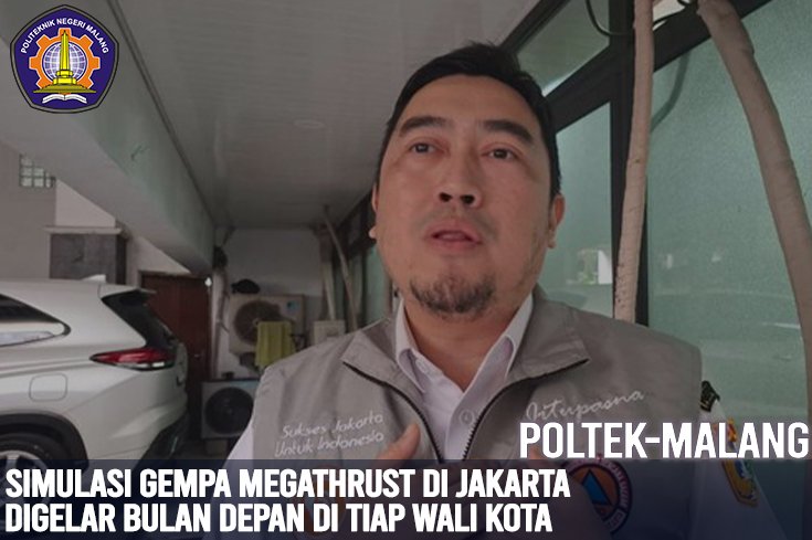 Simulasi Gempa Megathrust di Jakarta Digelar Bulan Depan di Tiap Wali Kota