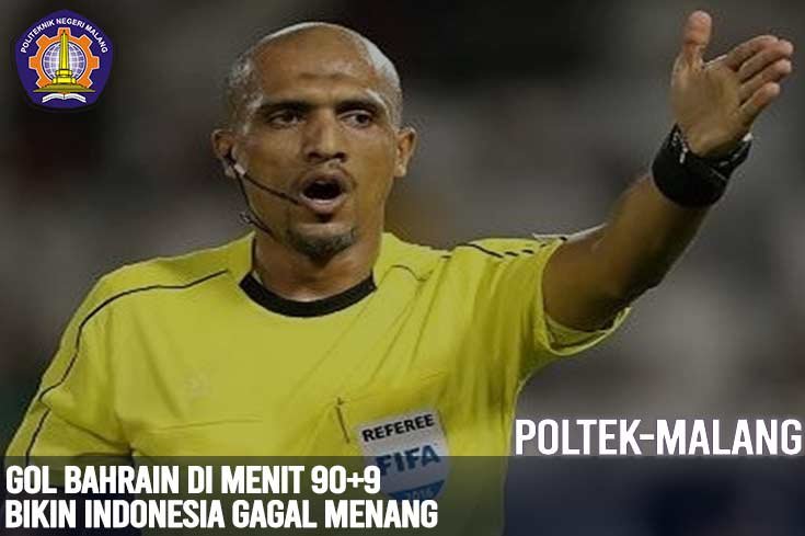 Gol Bahrain di Menit 90+9 Bikin Indonesia Gagal Menang