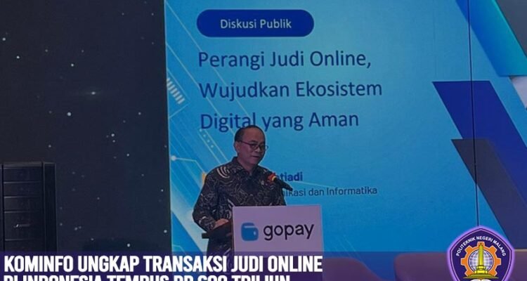 Kominfo Ungkap Transaksi Judi Online di RI Tembus Rp 600 Triliun